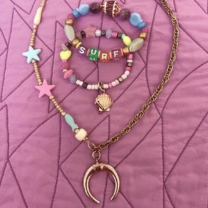 Surf jewelry set